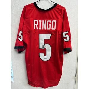 Kelee Ringo Autographed Jersey Beckett COA